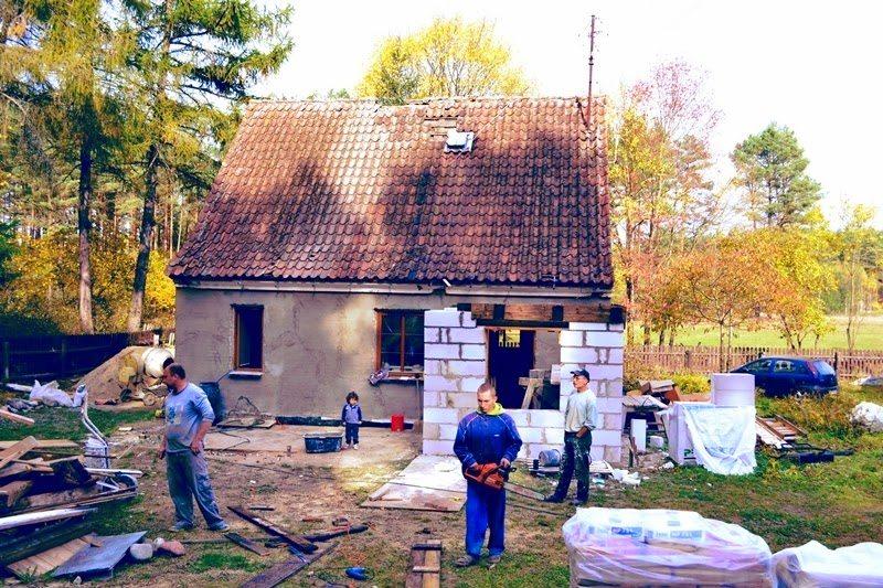 remont starego domu, mazurska chałupa, kupilismy stary dom, jak przebiega remont, stary komin, czy wymieniac,