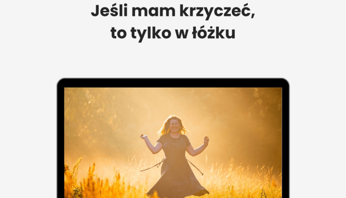 jesli mam krzyczec